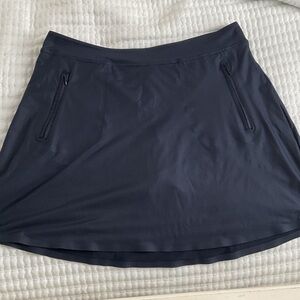 G/FORE Navy blue golf skirt skirt pockets size L large